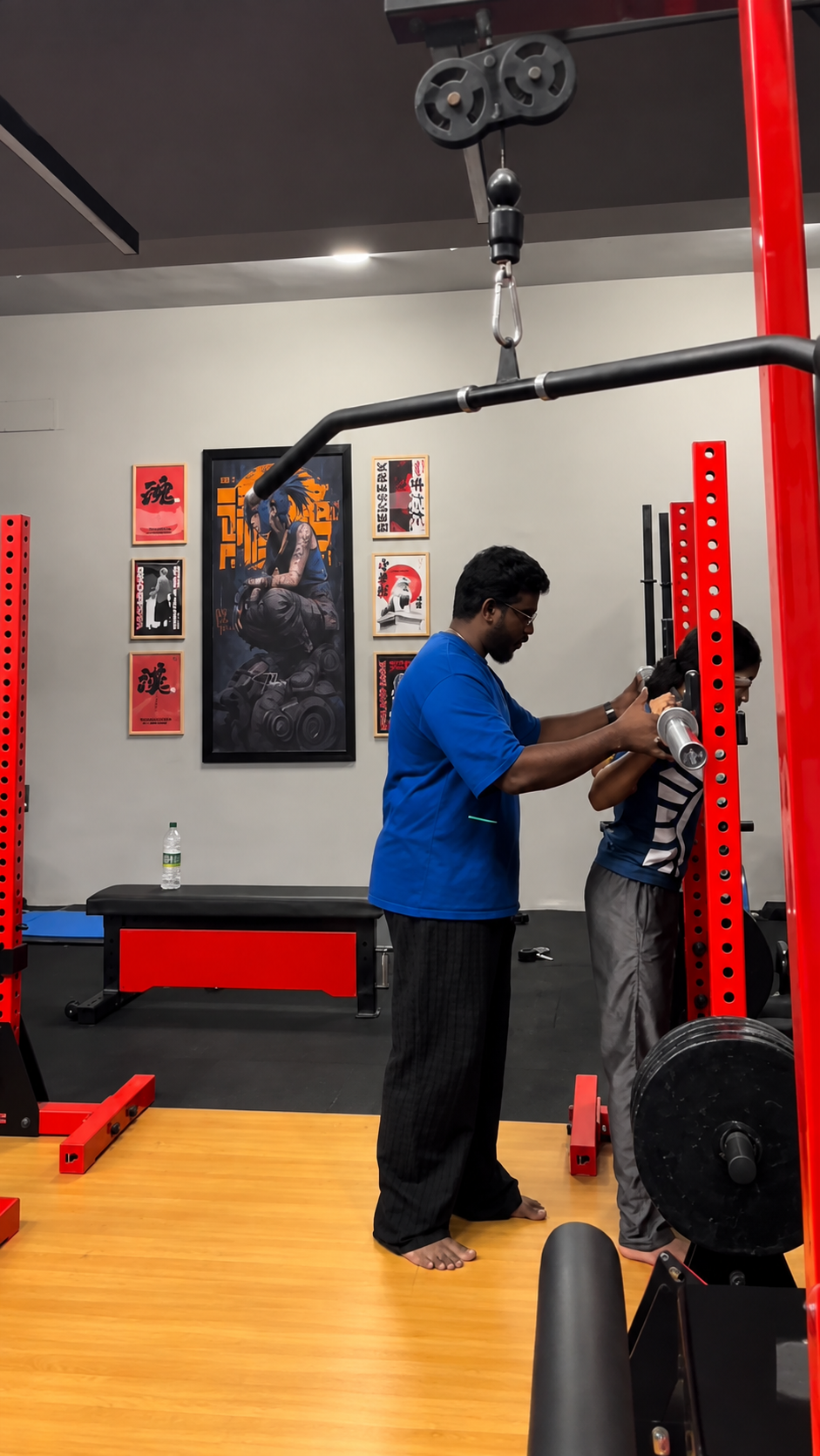 Private personal training studio session in Chennai with HomePT