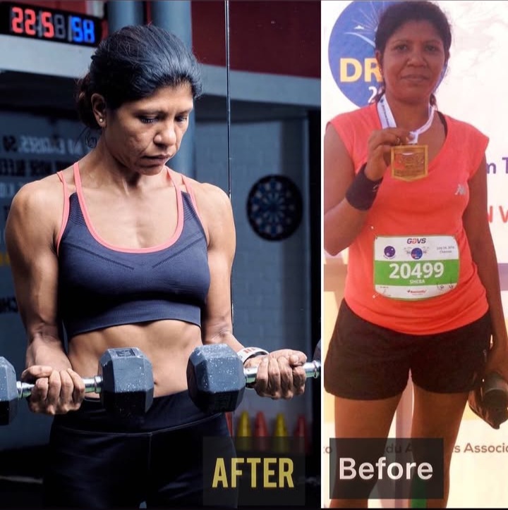 Client transformation from distance runner to strength training